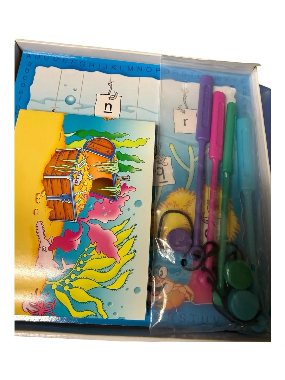 Discovery Toys AB Seas Magnetic Alphabet Learning Game  Like new
